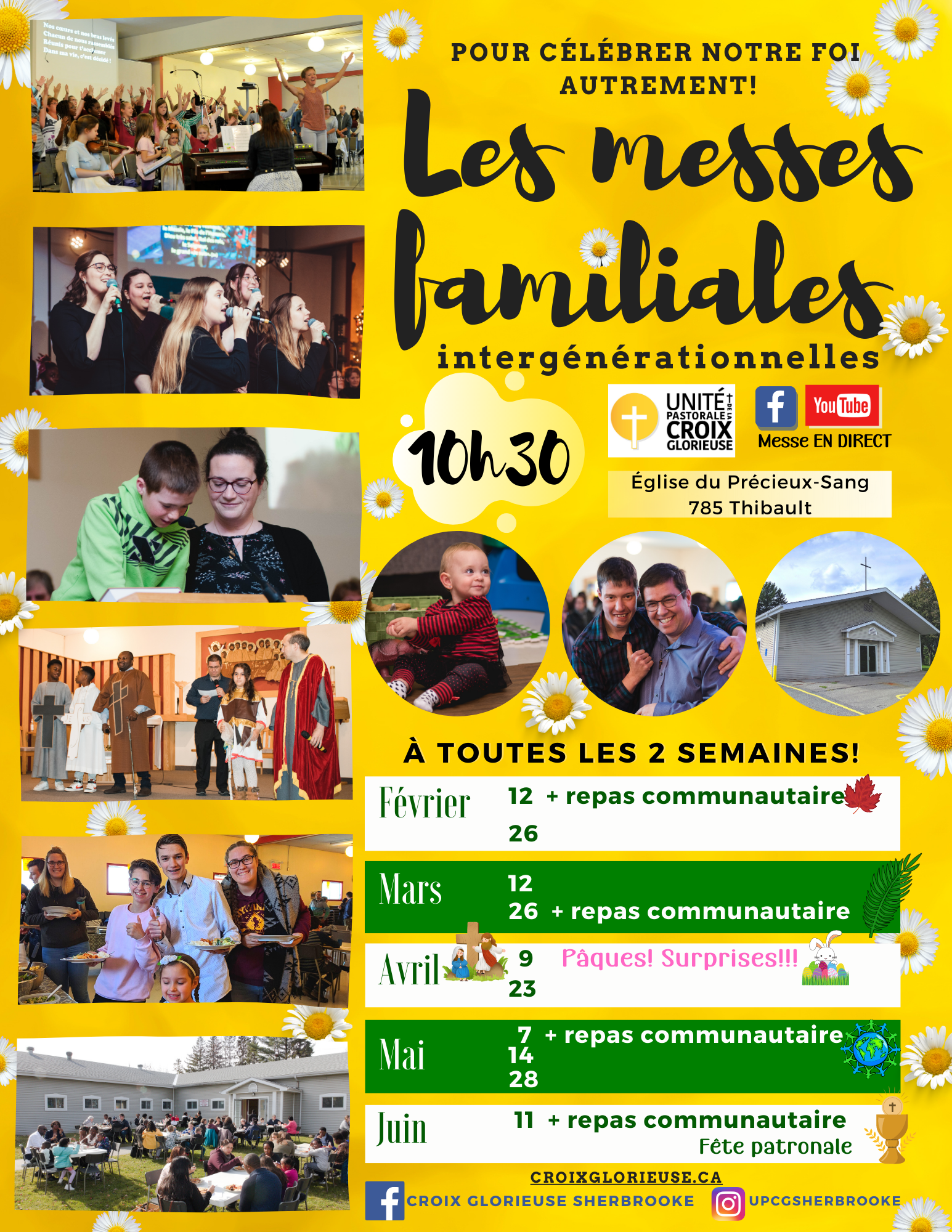 Messes familiales P-S 2023 POSTER Messes familiales P-S 2023 POSTER