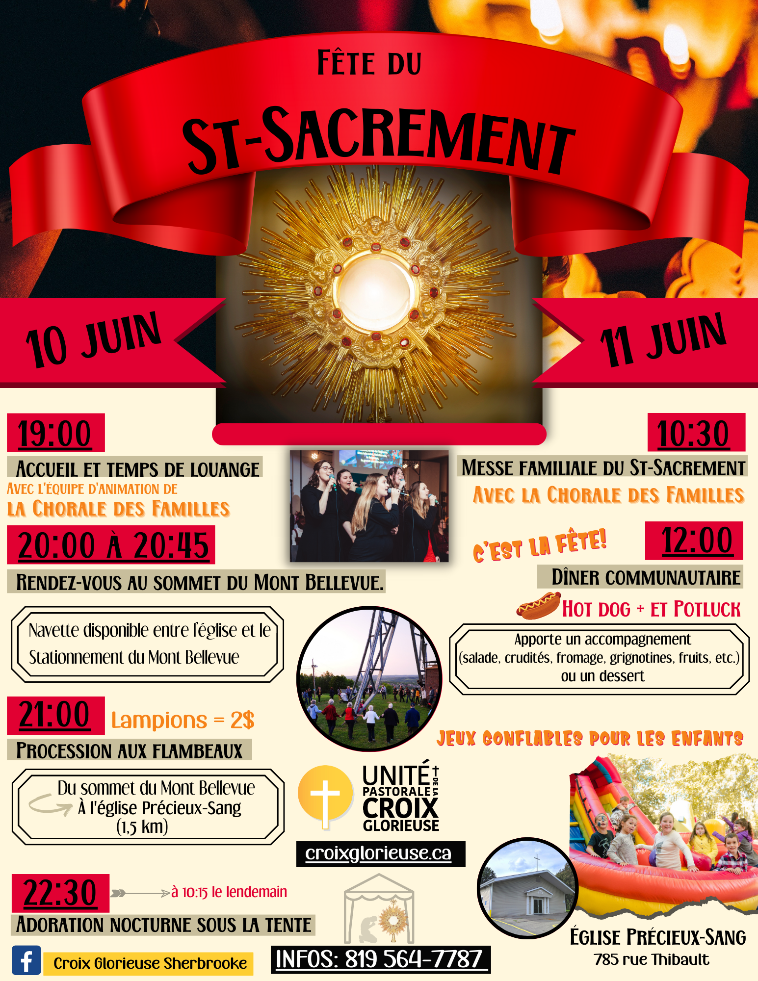 Fête du St-Sacrement 2023 Poster