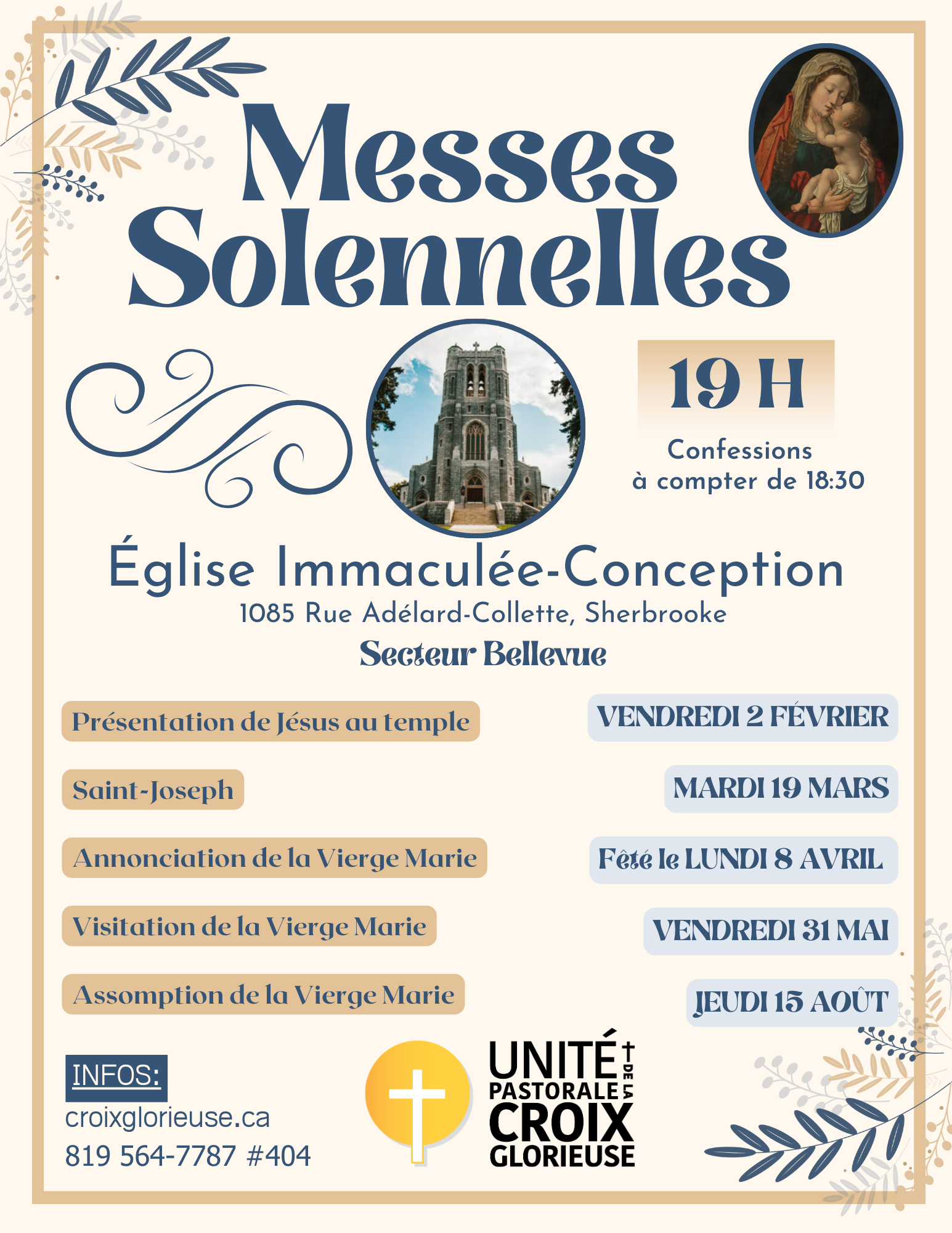 Messes solennelles I-C janvier 2024