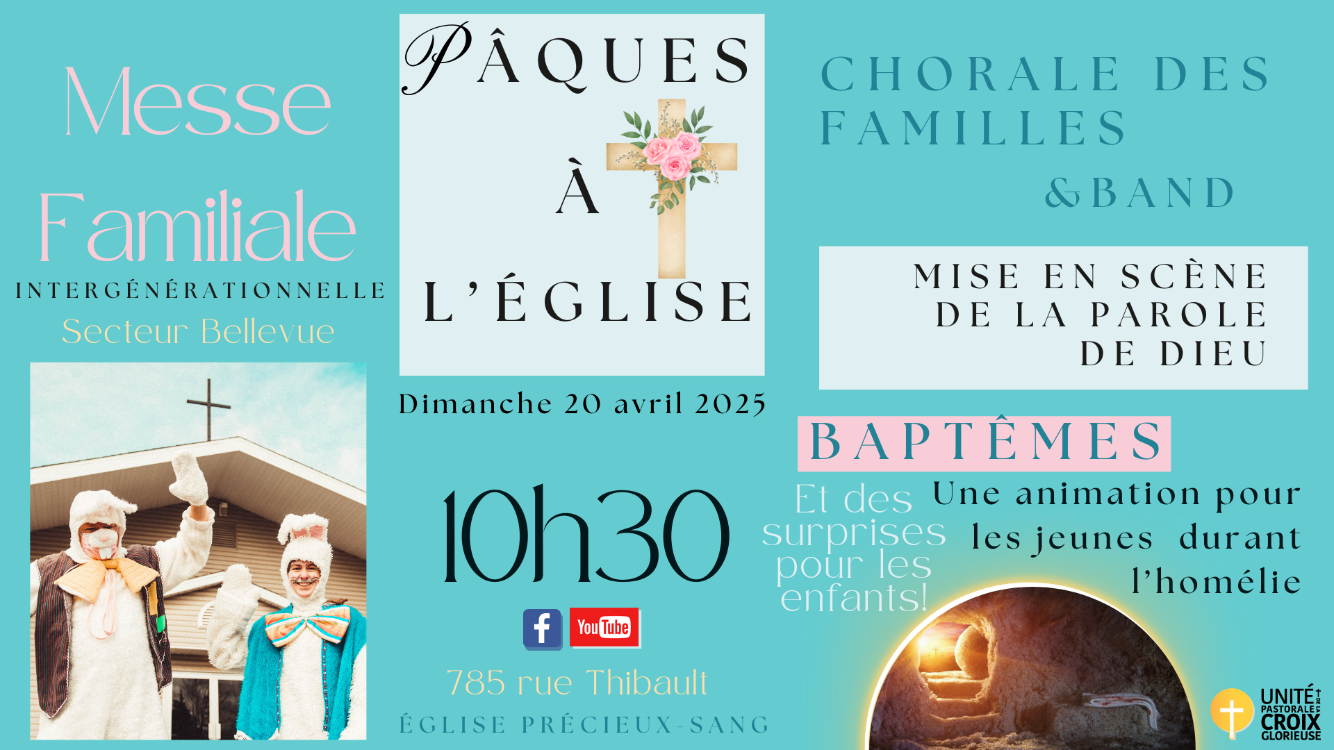 Pâques MESSE FAMILIALE P-S 2025 Pâques MESSE FAMILIALE P-S 2025