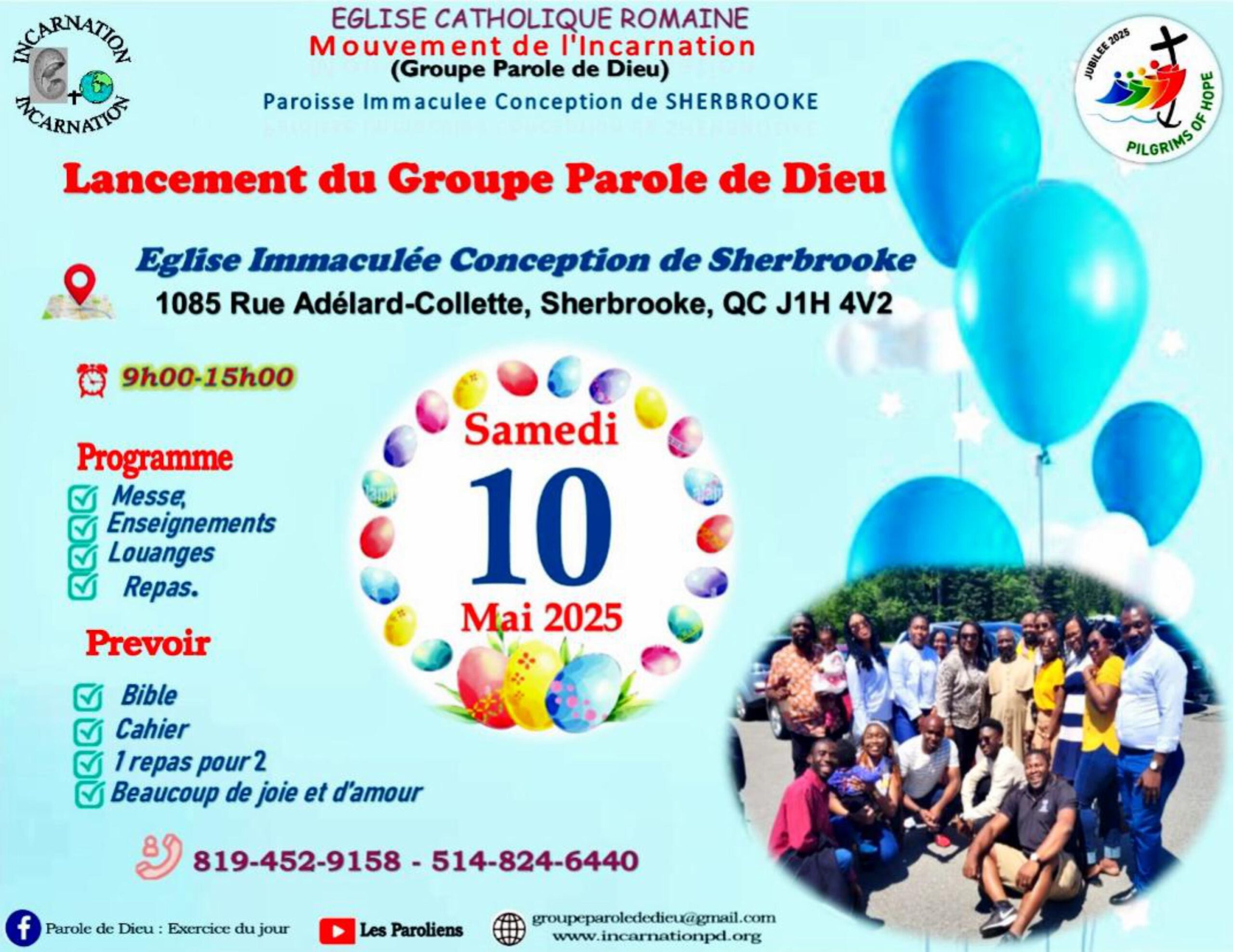 10 mai parole de dieu
