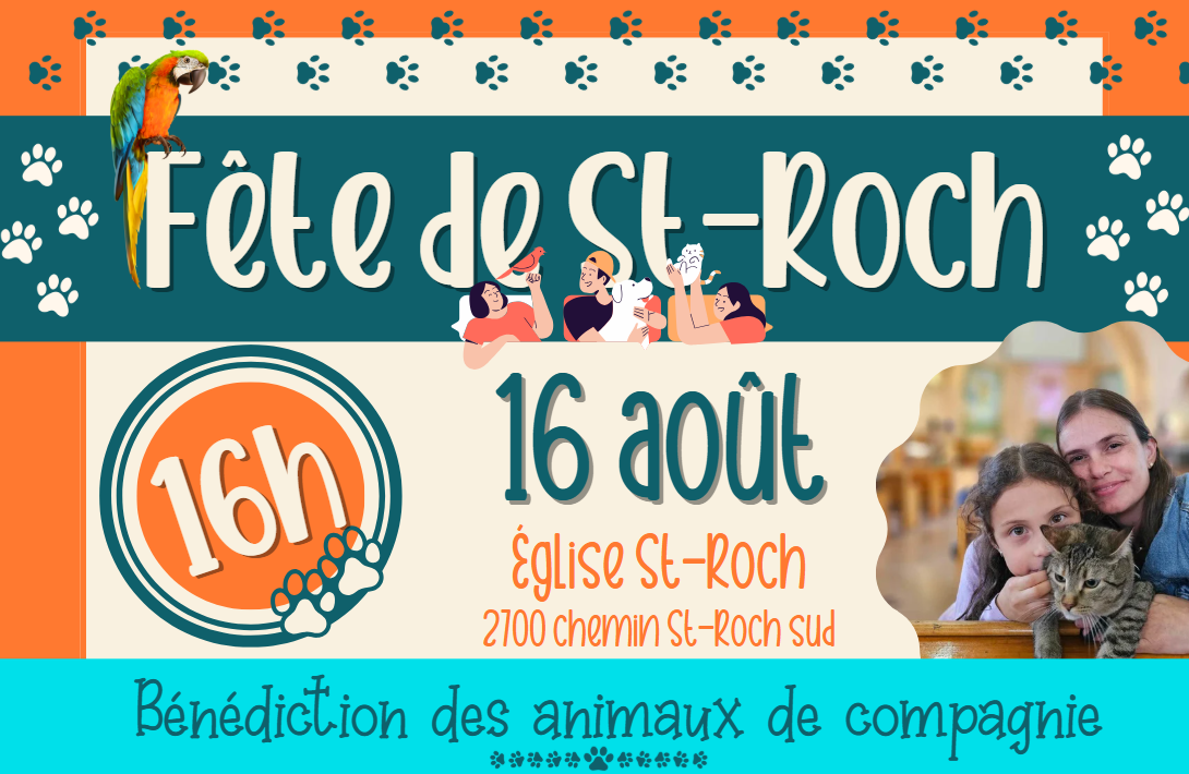 Bénédiction des animaux 2025 ÉVÈNEMENT