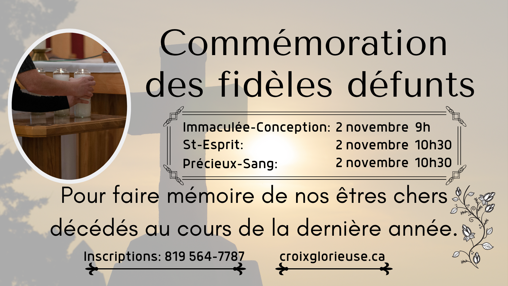 2 nov Commémoration des fidèles défunts 2025