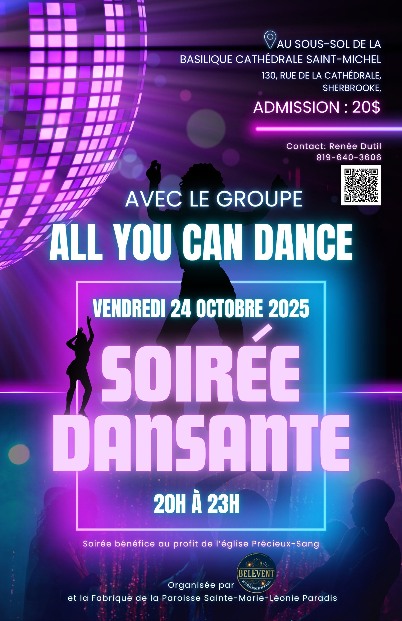 Soirée dansante #1 11X17 24 octobre 2025