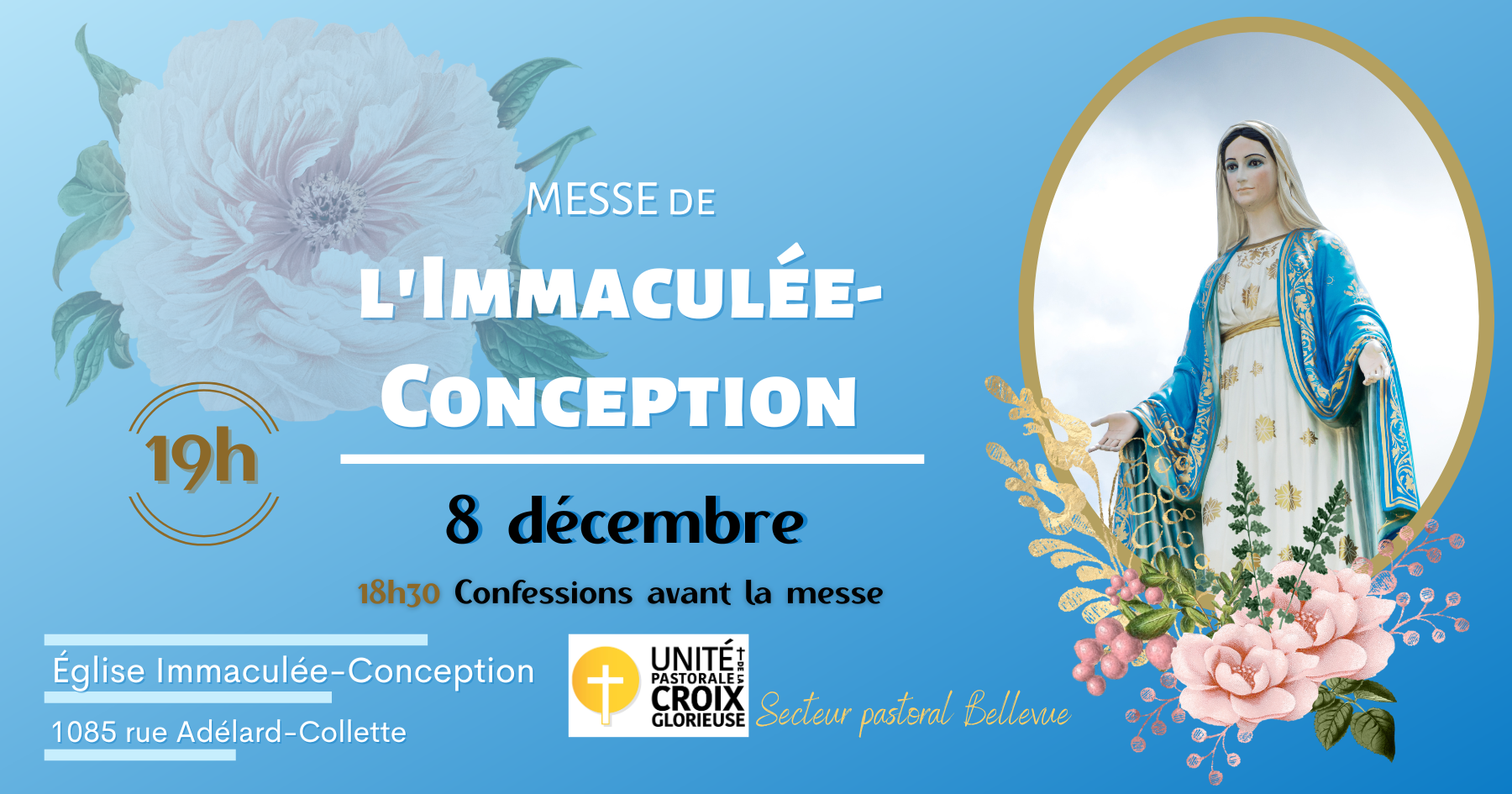 Messe solennelle 8 décembre -Immaculée-Conception