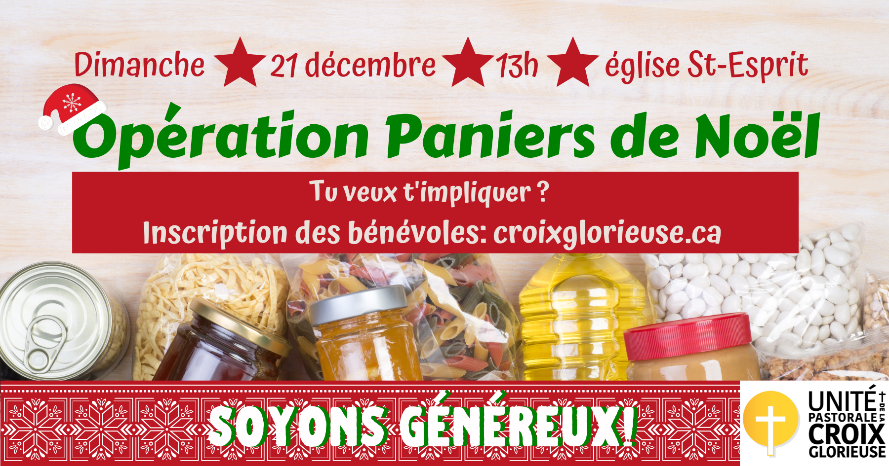 NOËL Opération Paniers de Noël 2025