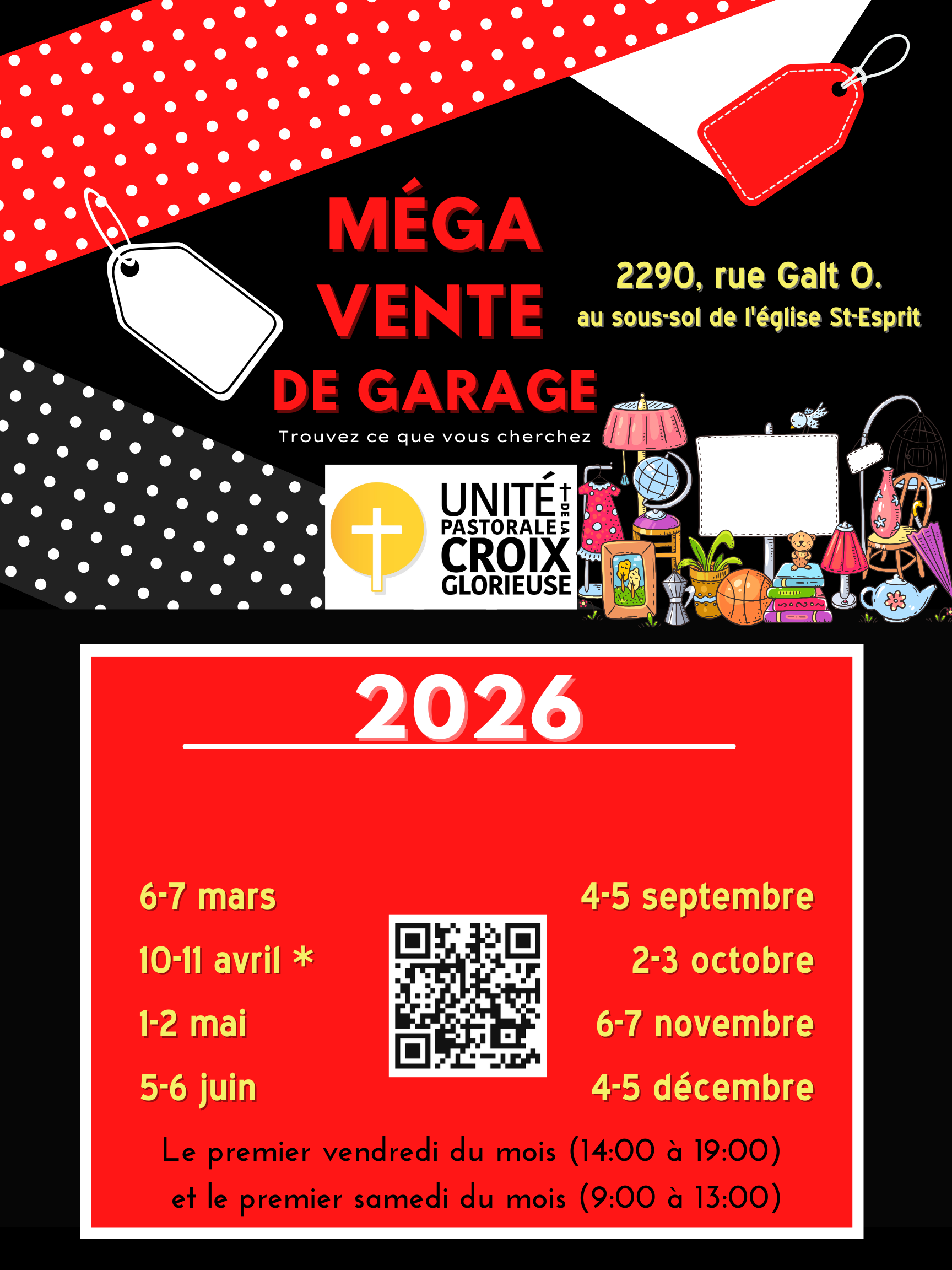 Vente de garage 2026 poster