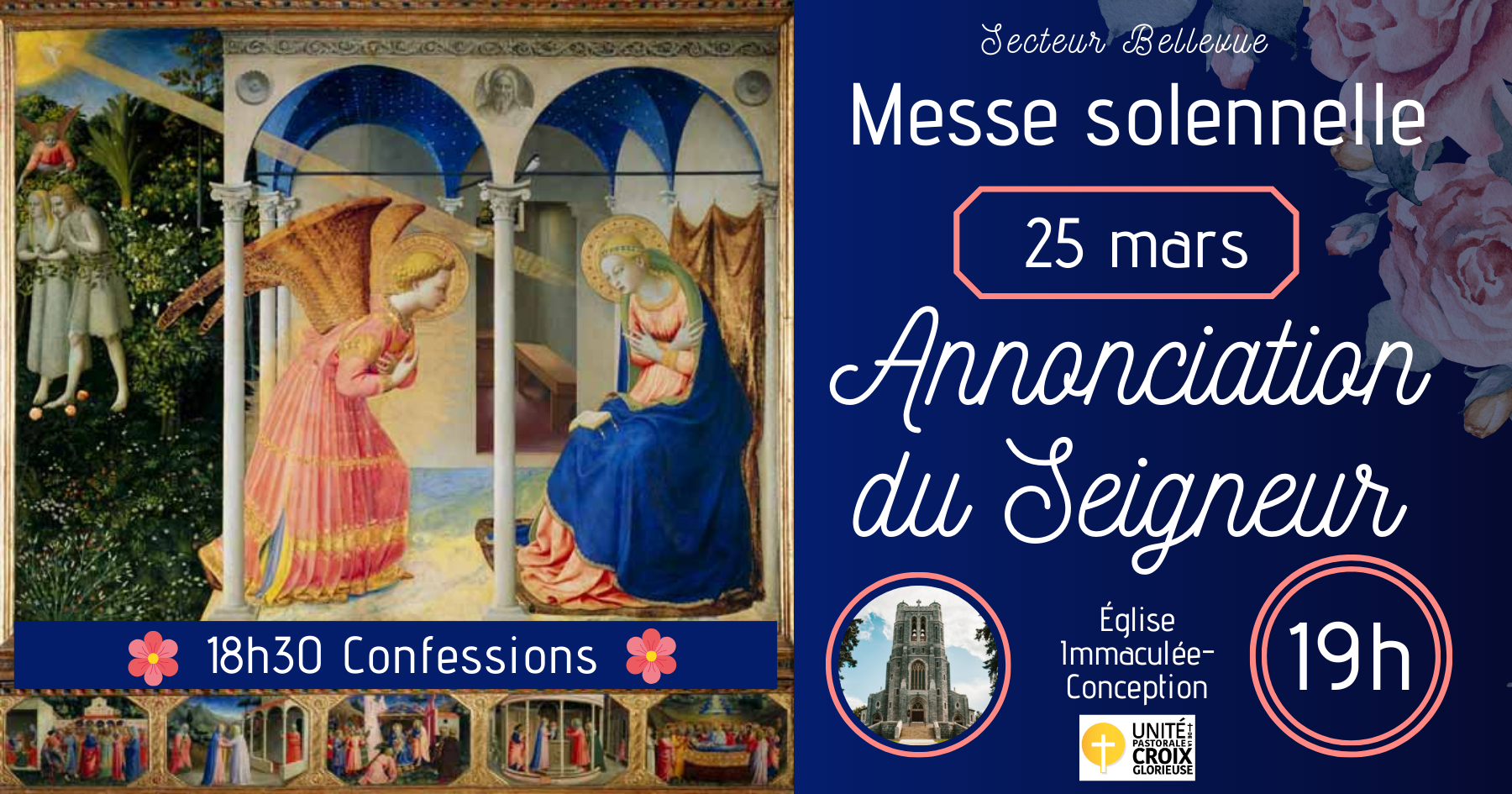 Messe solennelle 25 mars- Annonciation du Seigneur