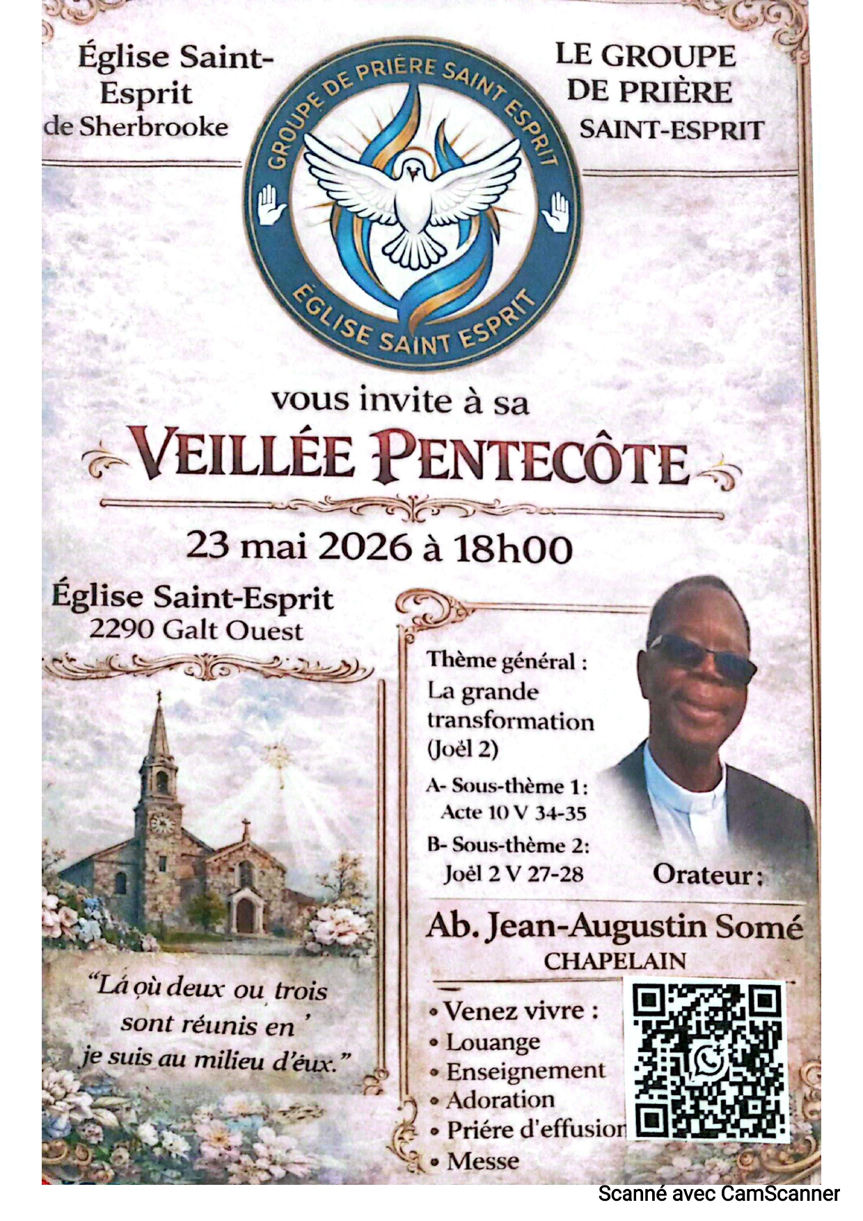 23 mai soir affiche st-esprit pentecôte