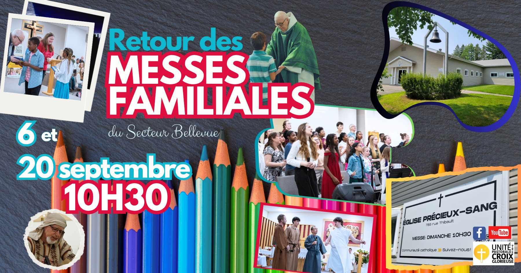 Messes familiales de septembre 2026