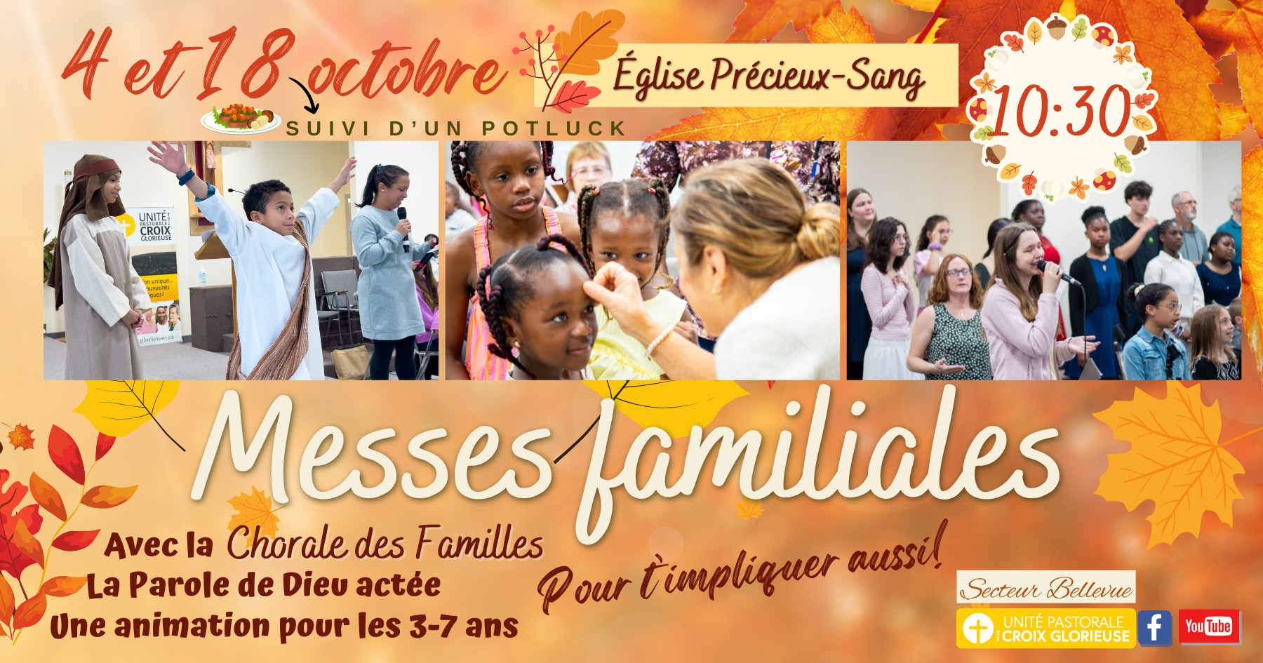 Messes familiales 4 et 18 octobre 2026 P-S
