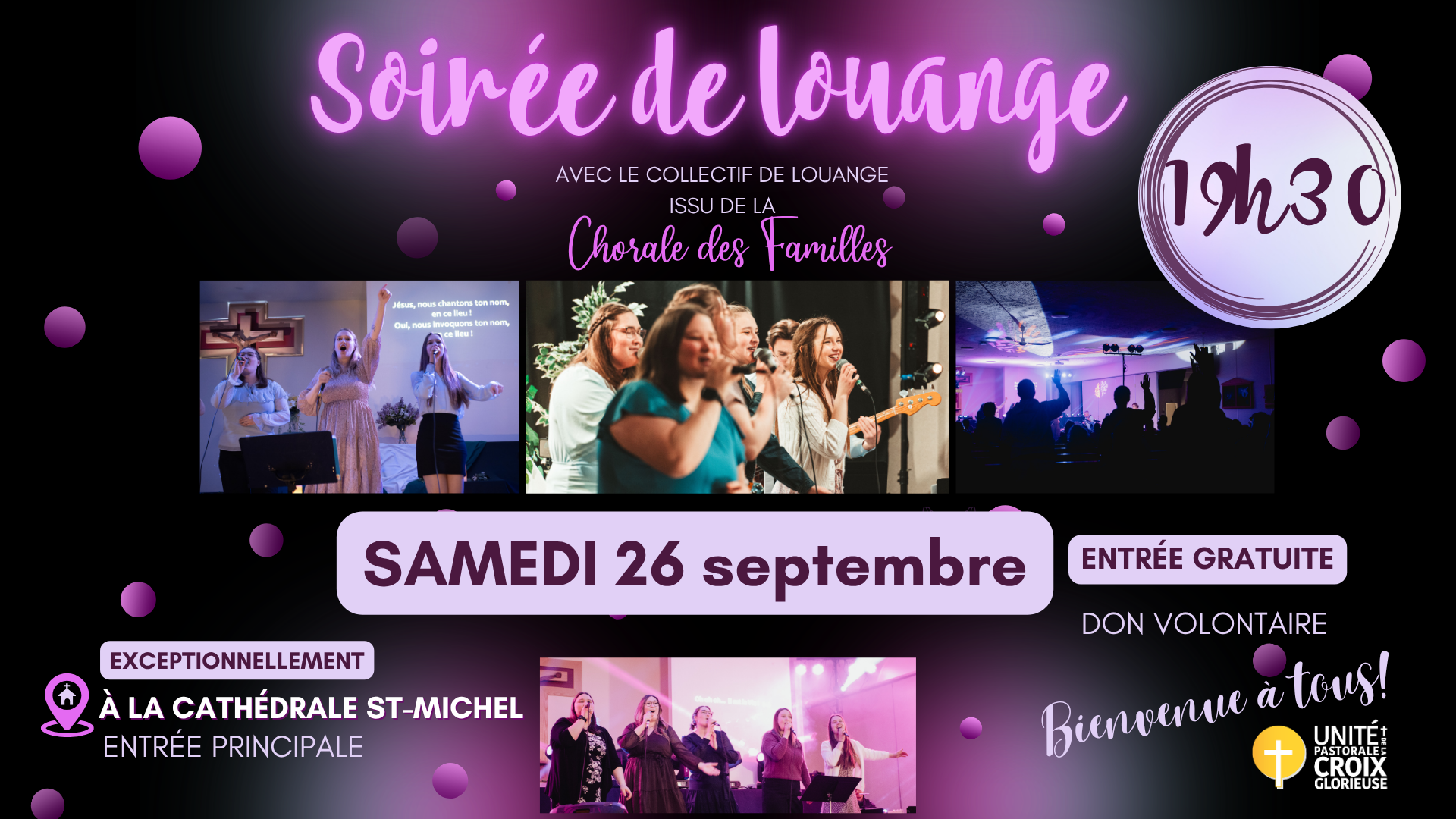 Soirée de louange ppt Samedi 26 septembre 2026-Cathédrale