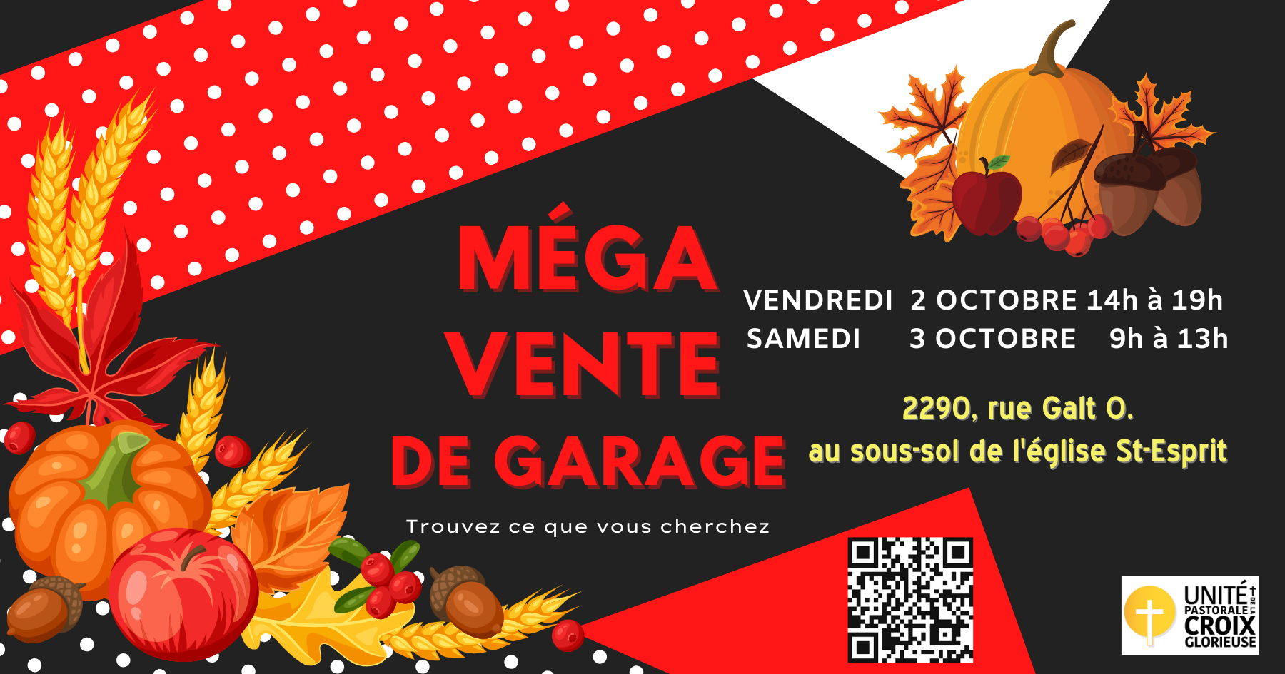 Vente de garage 2-3 octobre 2026