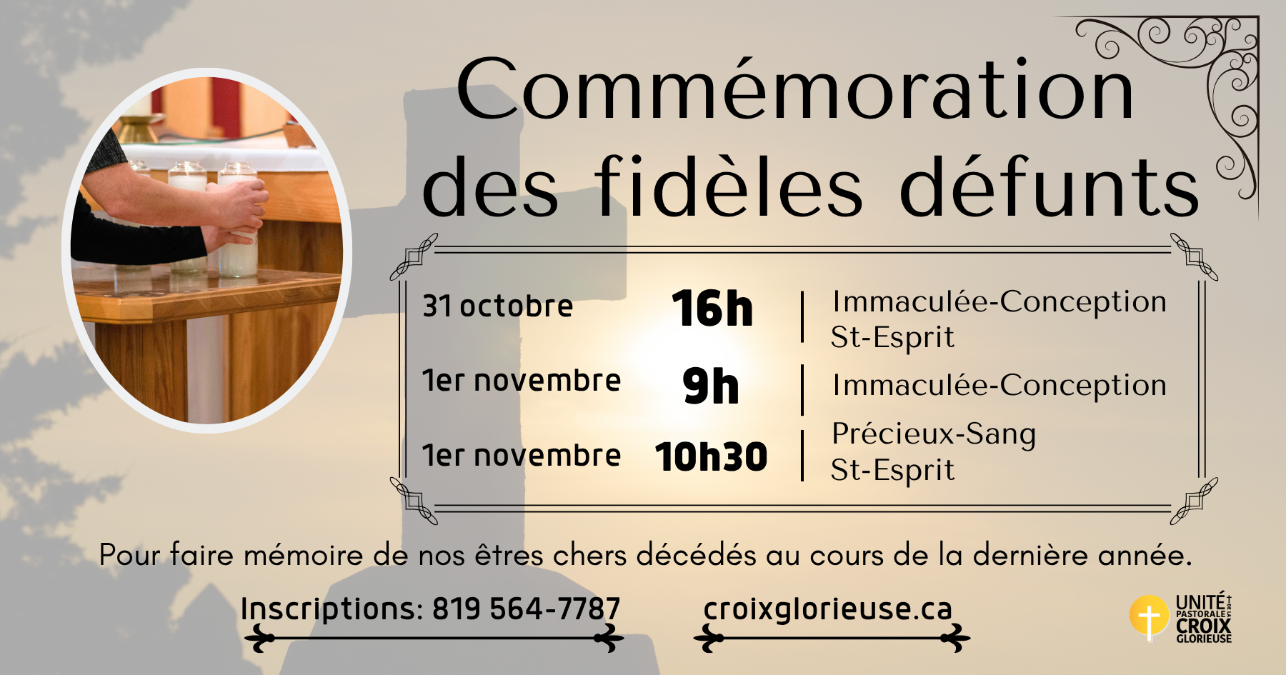 Commémoration des fidèles défunts 2026